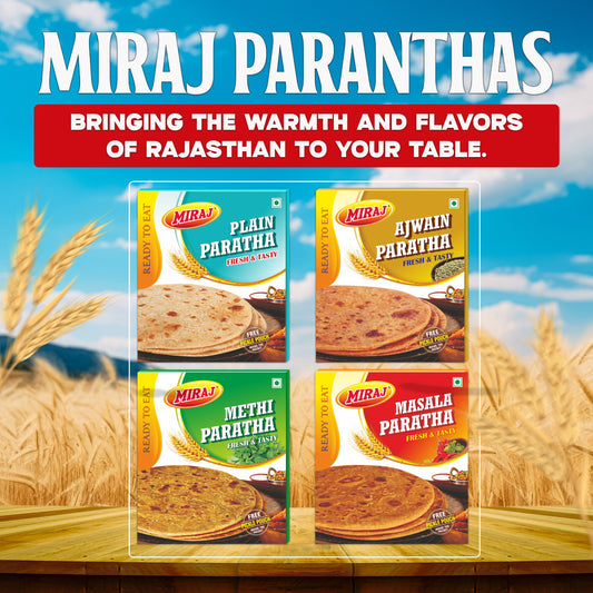Ready to Eat Miraj Parathas: A Lifesaver for Foreign Travelers, Expats, Students, and Working Professionals