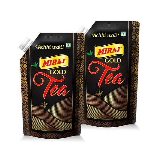 Miraj Gold Tea (1Kg each) (Pack of 2)