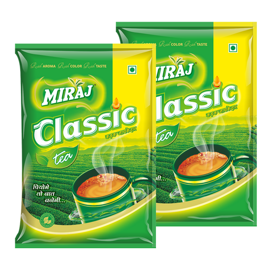 Miraj Classic Tea (1Kg each) (Pack of 2)