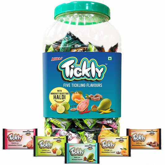 Miraj Tickly Candy (Imli+Guava+Aam+Orange+Lemon Flavor Mixed)