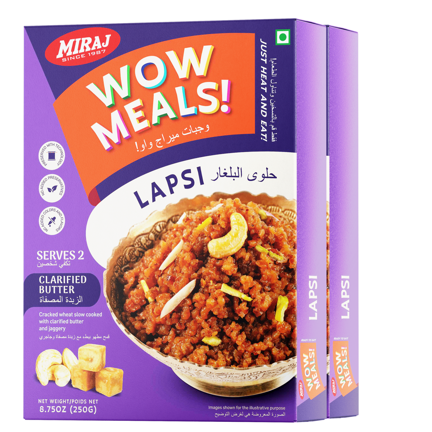 Miraj WOW Meals Ready to Eat Lapsi