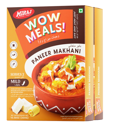 Miraj WOW Meals Ready to Eat Paneer Makhani