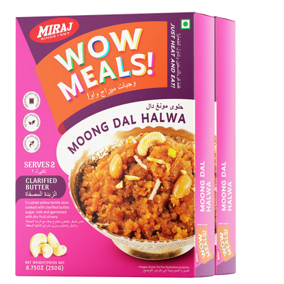 Miraj WOW Meals Ready to Eat Moong Dal Halwa