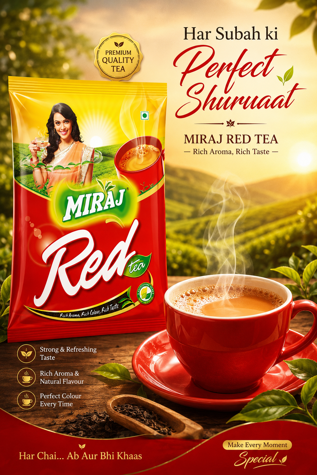 Miraj Red Tea (1Kg & 500gm)