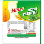 Methi Paratha (Pack of 4X4 PCS) (16 Parathas) (960g)