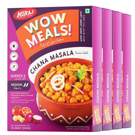Miraj WOW Meals Ready to Eat Chana Masala
