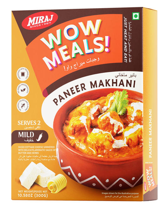 Miraj WOW Meals Ready to Eat Paneer Makhani