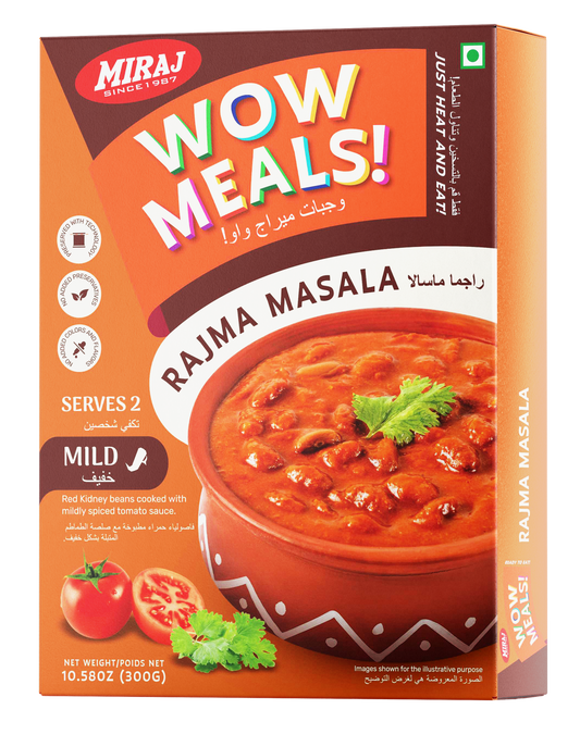 Miraj WOW Meals Ready to Eat Rajma Masala