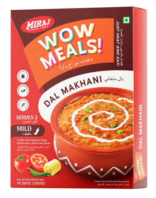 Miraj WOW Meals Ready to Eat Dal Makhani