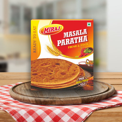 Miraj Masala Paratha (ready to eat, non frozen)