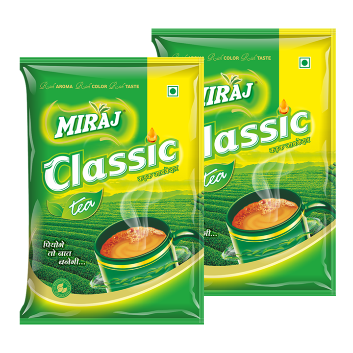 Miraj Classic Tea(1kg each) - Pack of 2