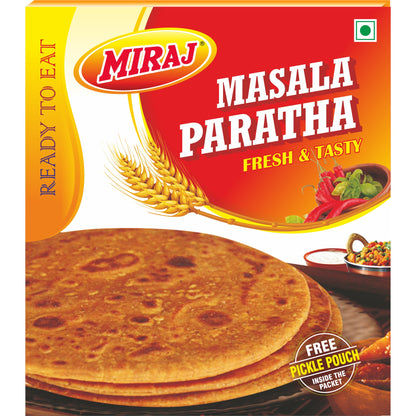 Ready to Eat: Miraj Masala Paratha Front