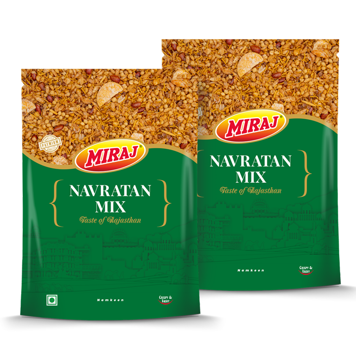 Navratan Mix Namkeen(1kg each) - Pack of 2