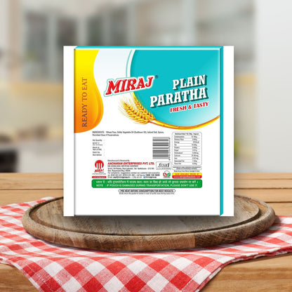 Miraj Plain Paratha (ready to eat, non frozen)