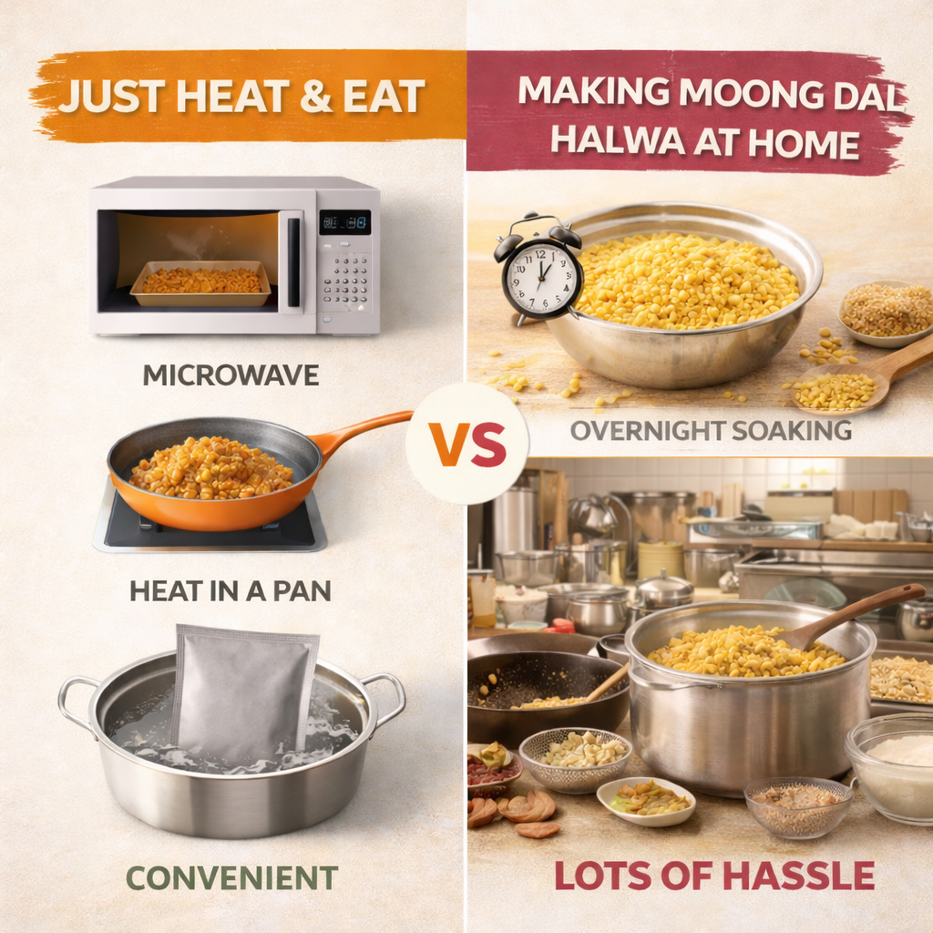 Moong Dal Halwa (250g per pack)