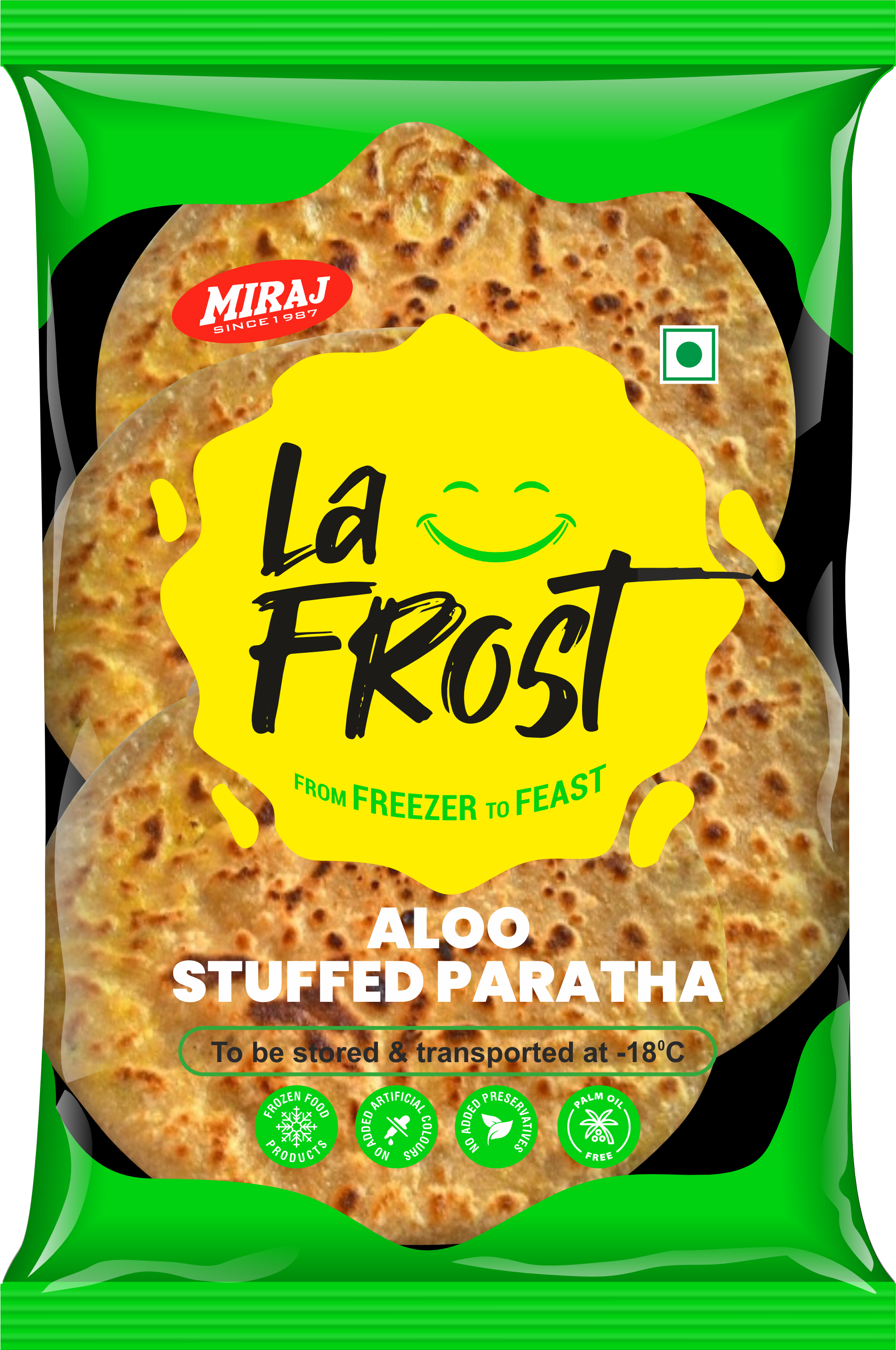 Aloo Stuffed Paratha